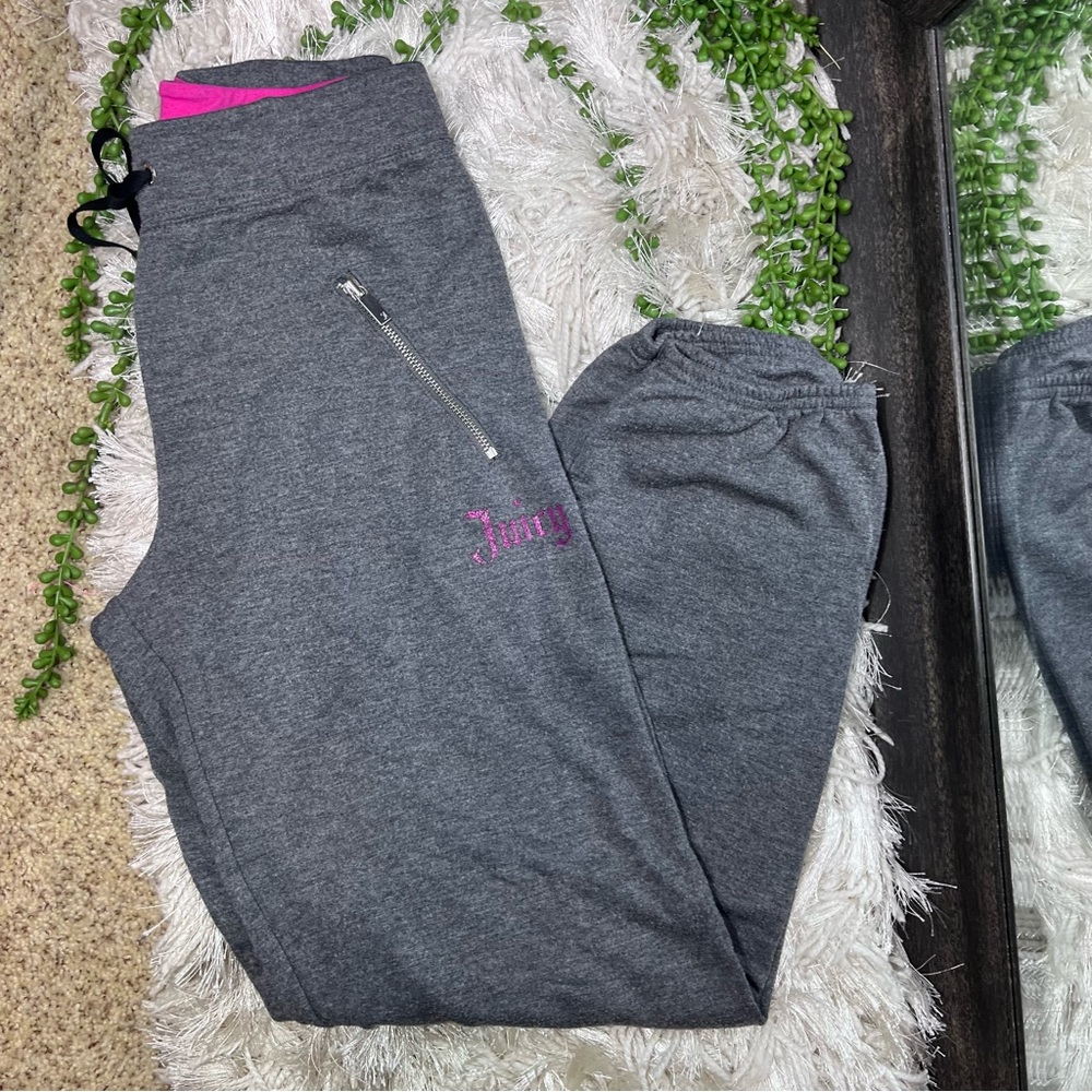 .|Vintage Juicy Couture Grey Jogger Sweatpants Size Small